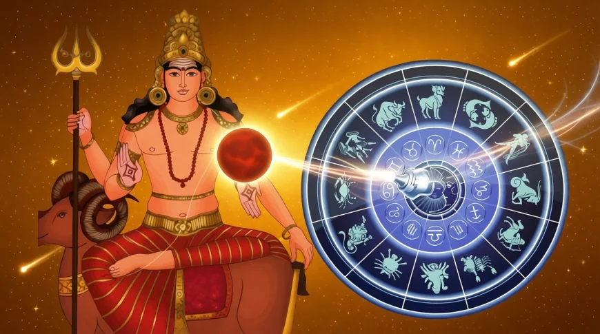 கும்ப ராசிக்கு பெயர்ச்சி ஆகும் செவ்வாய் – பிப்ரவரி 23 முதல் மூன்று ராசிக்காரர்களுக்கு பொற்காலம்!