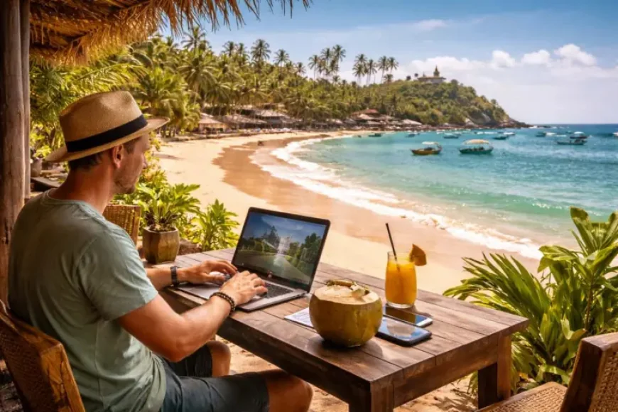 இலங்கையில் Digital Nomad Visa அறிமுகம் – சுற்றுலா விசா காலமும் 180 நாட்களுக்கு நீட்டிப்பு