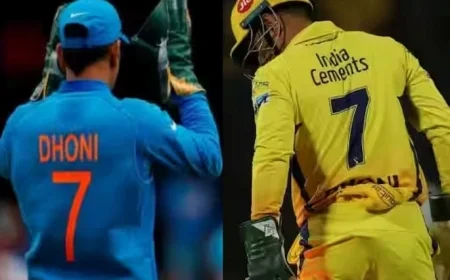 ‘தல’ தோனி ஜெர்சி நம்பர் மாற்றம்: 7-இல் இருந்து 8 – ரசிகர்களை குழப்பும் ட்விஸ்ட்!