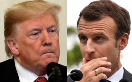 “மாற்றி மாற்றி பேசுகிறார் டிரம்ப்” – மேக்ரான் கடும் விமர்சனம், மத்திய கிழக்கு பதற்றம் தீவிரம்