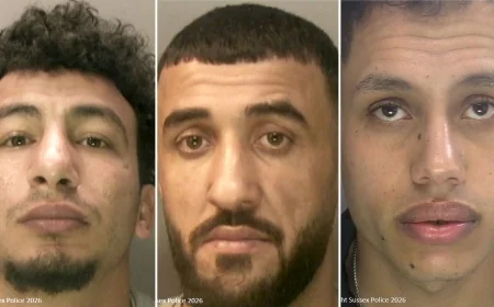 பிரைட்டன் கடற்கரை கூட்டு பாலியல் வன்கொடுமை: 3 பேர் குற்றவாளிகள்