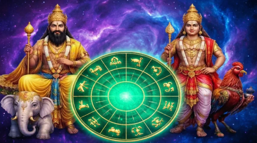 குரு–செவ்வாய் கேந்திர திருஷ்டி யோகம்: 4 ராசிகளின் வாழ்க்கையில் அதிர்ஷ்டமும் முன்னேற்றமும் கூடும்!