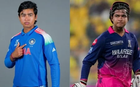 IPL 2026: 15 வயதில் சிக்ஸ் மன்னனான வைபவ் சூர்யவன்ஷி.. 100 சிக்சர்களால் உலக சாதனை
