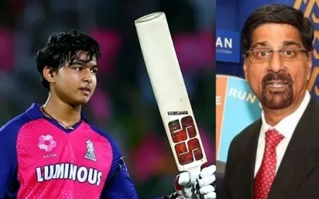 சச்சினுடன் ஒப்பிட வேண்டாம்; வைபவ் தனித்துவமான திறமைசாலி - ஸ்ரீகாந்த் உருக்கமான கருத்து
