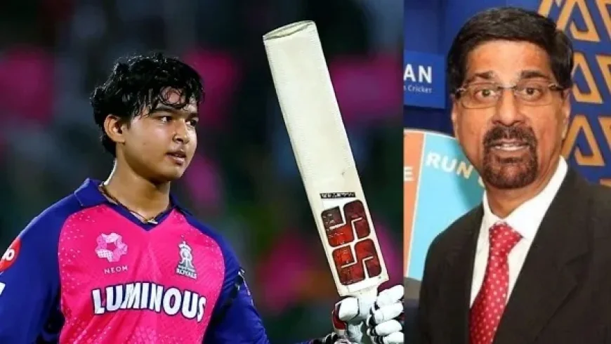 சச்சினுடன் ஒப்பிட வேண்டாம்; வைபவ் தனித்துவமான திறமைசாலி - ஸ்ரீகாந்த் உருக்கமான கருத்து