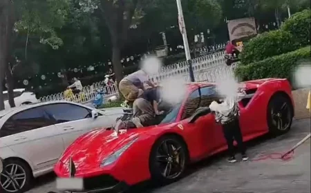 சீனாவில் ரூ.5 கோடி சொகுசு காரை சிறுவர்கள் சேதப்படுத்திய சம்பவம் - ₹95 லட்சம் இழப்பீடு கோரி பெற்றோர் மீது வழக்கு!