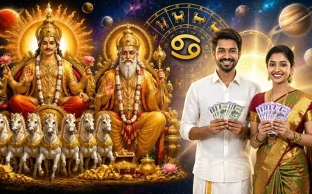 ஆடி மாத ராசிபலன் 2026: குரு-சூரியன் இணைவால் அதிர்ஷ்டம் பெறும் 5 ராசிகள்... தொழில், பணவரவு, சொத்து யோகம் யாருக்கு?