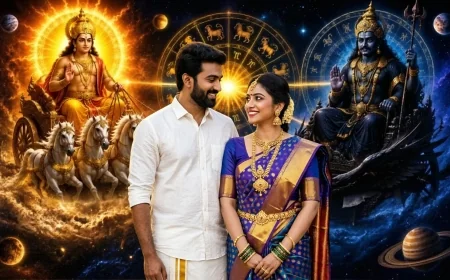 சனி-சூரியன் நவபஞ்ச திருஷ்டி யோகம்: இந்த 4 ராசிகளின் கடின உழைப்புக்கு கிடைக்கப்போகும் பெரிய வெற்றி!
