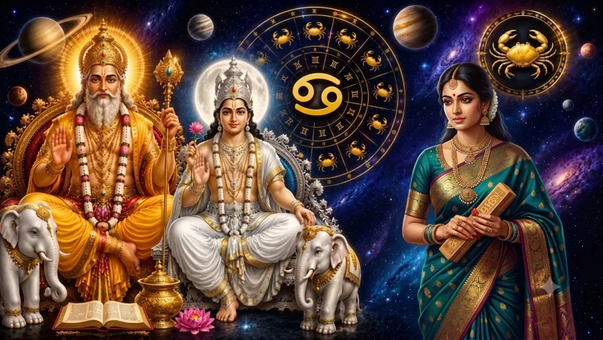 கடக ராசியில் கஜகேசரி ராஜயோகம்: ஜூலை 14 முதல் இந்த 5 ராசிகளுக்கு அசுர வளர்ச்சி, அதிர்ஷ்ட மழை!