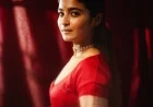 சிவப்பு ஆடையில் சைத்ரா அச்சர்: புதிய போட்டோஷூட் புகைப்படங்கள் வைரல்!