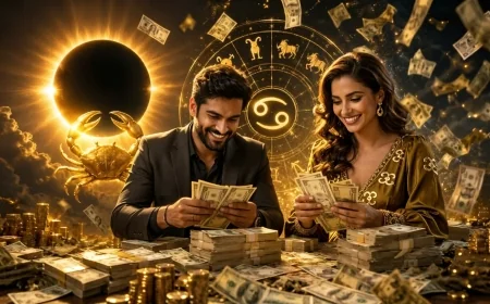 சதுர்கிரக யோகத்தால் பயன்பெறும் 3 ராசிகள் - நிதி, வெற்றி, முன்னேற்றம்!