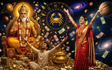 குரு உதயத்தால் கடகத்தில் உச்சம் பெறும் வியாழன் - பண வரவும் மகிழ்ச்சியும் பெறப்போகும் 4 ராசிகள்!
