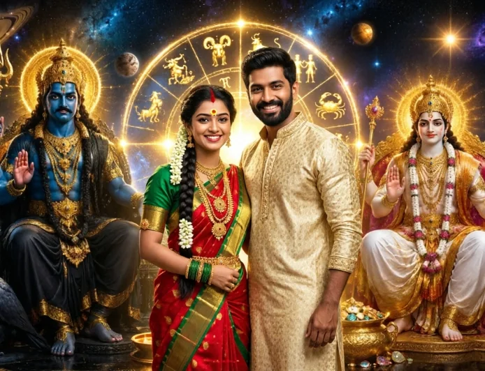 சனி-சுக்கிரன் இணைப்பால் உருவாகும் பிரதியுதி திருஷ்டி யோகம்: இந்த 4 ராசிகளுக்கு அளவற்ற செல்வம்!
