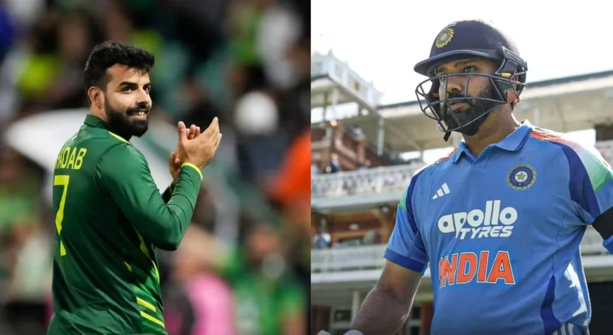 டி20 கிரிக்கெட்டின் ஆகச் சிறந்த கேப்டனாக ரோஹித் சர்மாவை தேர்வு செய்த பாகிஸ்தான் வீரர் ஷதாப் கான்