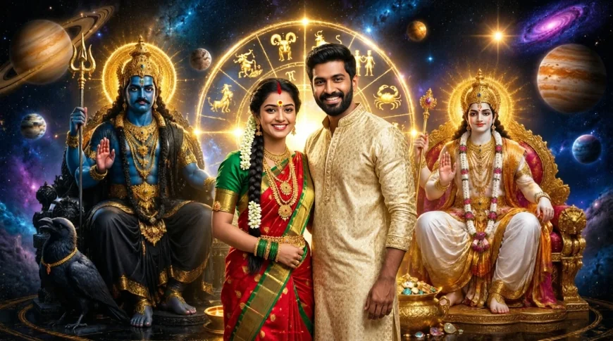 சனி-சுக்கிரன் இணைப்பால் உருவாகும் பிரதியுதி திருஷ்டி யோகம்: இந்த 4 ராசிகளுக்கு அளவற்ற செல்வம்!