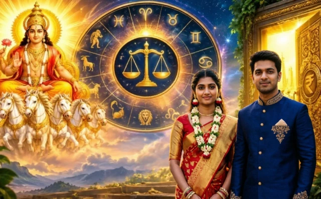 துலாம் ராசிக்குள் நுழையும் சூரிய பகவான் - உச்சக்கட்ட யோகத்தை அள்ளப்போகும் 4 ராசிகள்!