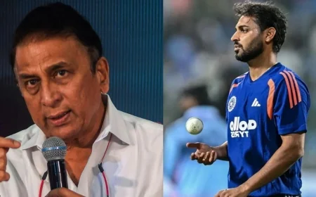 இந்திய அணியில் இந்த வீரரை சேர்க்க வேண்டும்: முன்னாள் வீரர் சுனில் கவாஸ்கர் வலியுறுத்தல்
