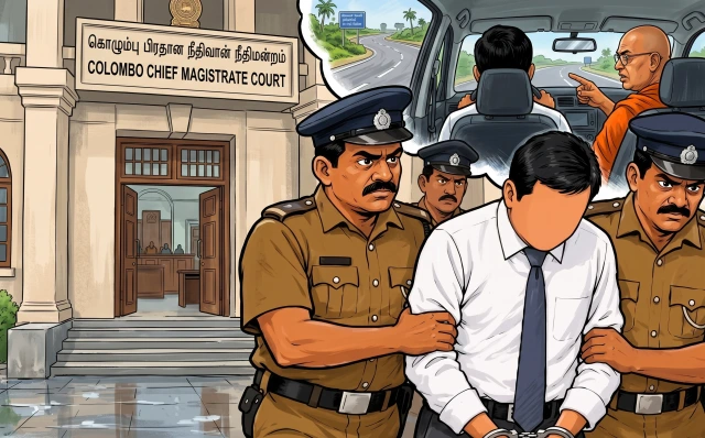 ஞானசார தேரருக்கு உதவிய குற்றச்சாட்டில் கைது செய்யப்பட்ட வங்கி உத்தியோகத்தர் விளக்கமறியலில்
