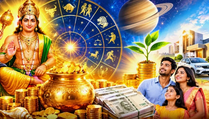 சனி, வியாழன், புதன் அருளால் 5 நட்சத்திரங்களுக்கு பணக்கார யோகம்!